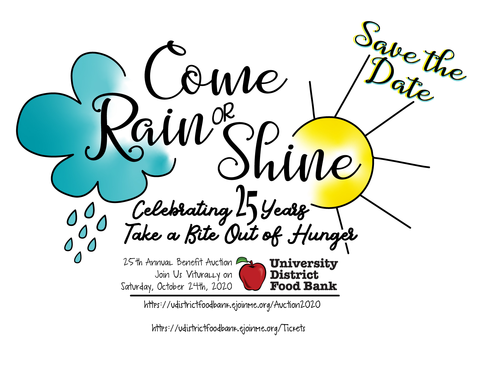 University District Food Bank - Auction 2020 - Come Rain or Shine