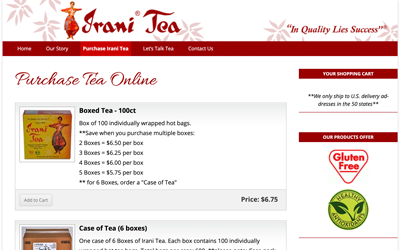 Irani Tea